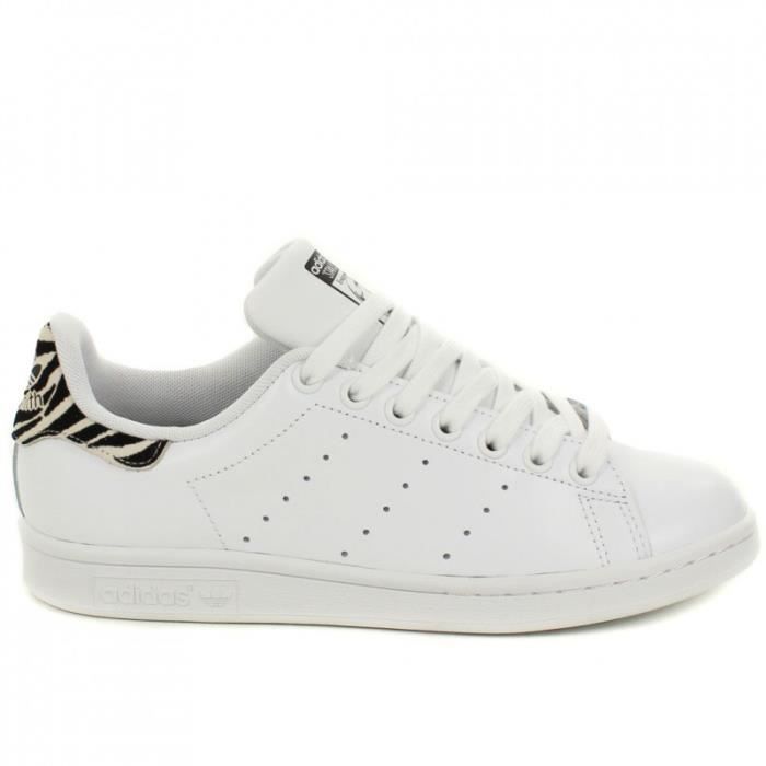 adidas stan smith femme blanche zebre