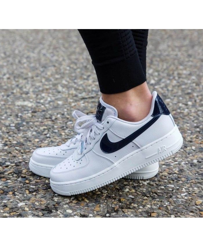 nike air force 1 noir et bleu