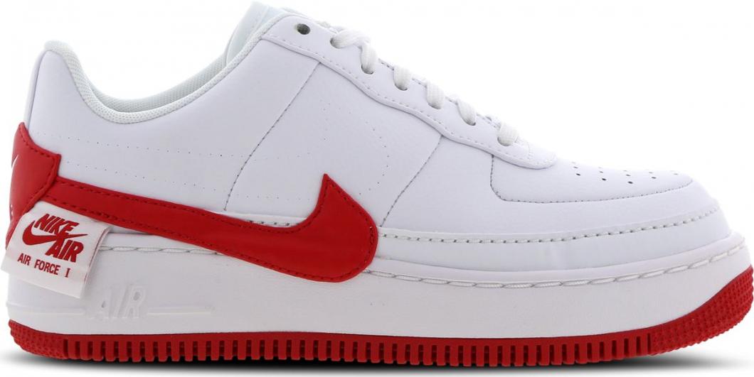 air force 1 rouge femme,Nike Air Force 1'07 blanche rouge et or femme -  Chaussures Baskets