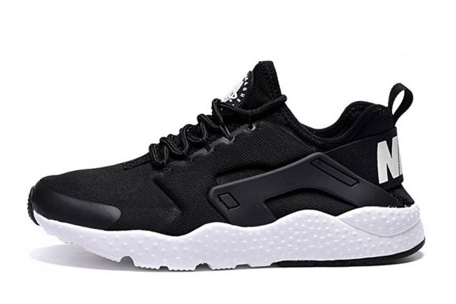 huarache femme noir et jaune