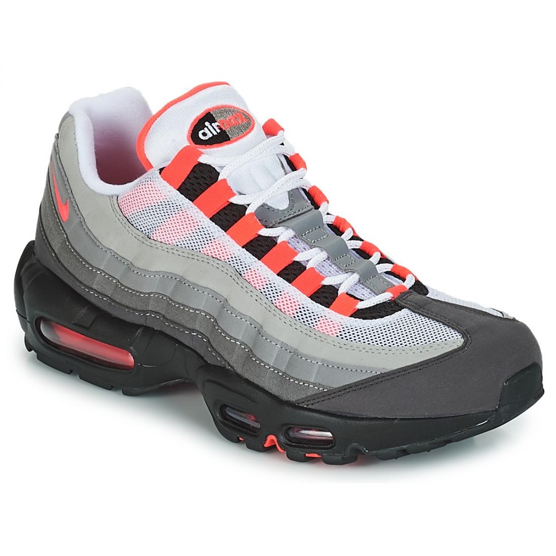 air max 95 gris rouge
