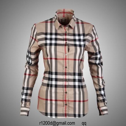 chemise burberry pas cher homme