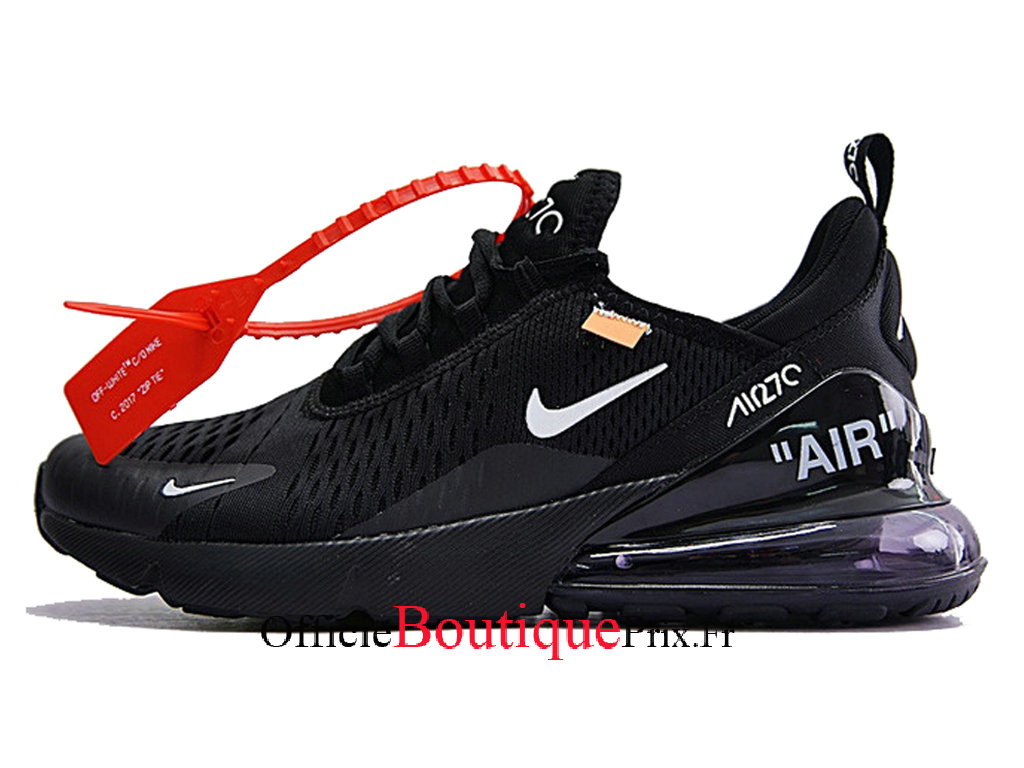 chaussure air max pas cher homme,Off-White Nike Air Max 270 Black Chaussure  Nike Sneaker