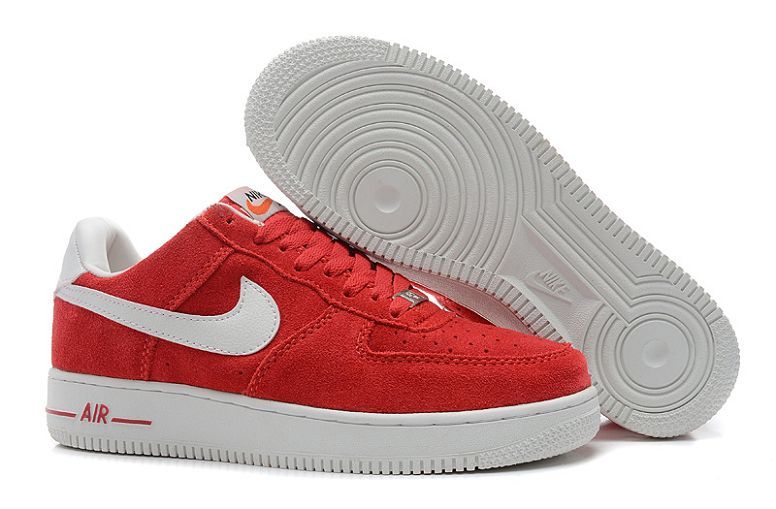 air force one blanche et rouge femme