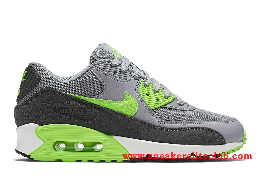 homme air max 90 gris et verte,Nike Air Max 90 Essential ...