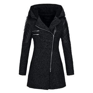 manteau noir femme pas cher