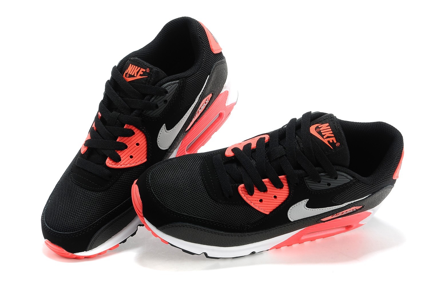 air max 90 femme noir et rose pas cher