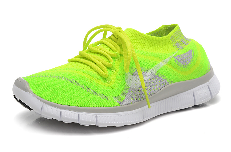 nike free 5.0 flyknit homme gris