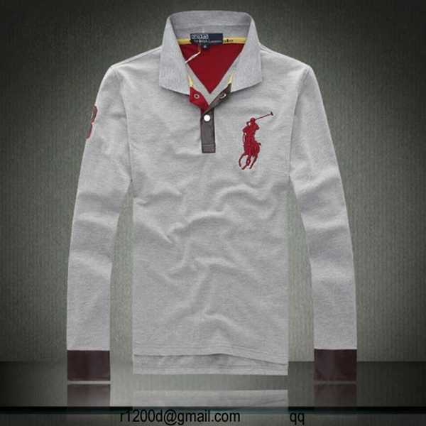 polo ralph lauren manche longue pas cher